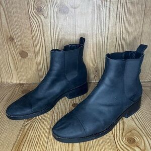 Cole Haan Chelsea Boots Women’s Mara Grand Black Leather Waterproof Pull On